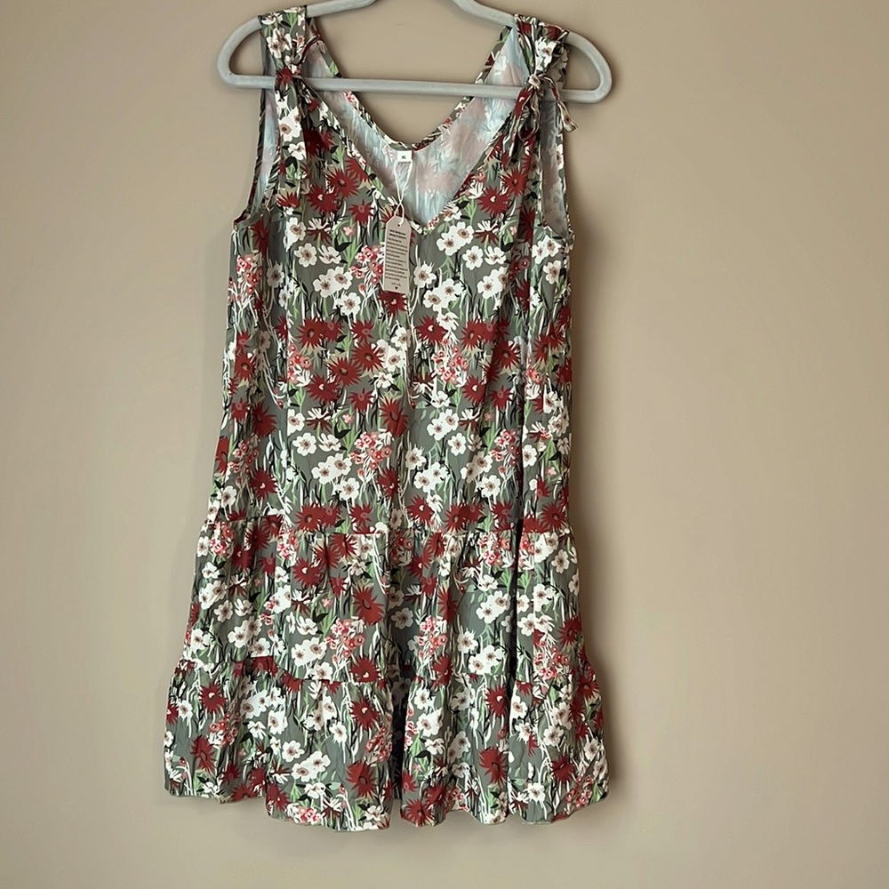 Floral Sleeveless Dress